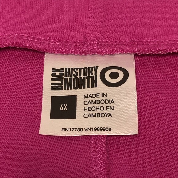 Black History Month Target x Sammy B Womens Barbie Pink Skirt 4X A-Line - Picture 3 of 7